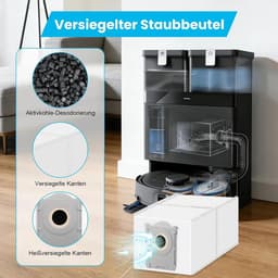 25-delige accessoirekit Geschikt voor Ecovacs Deebot T30C, T30C Omni en T30C Omni Gen2 robotstofzuigers: 2 hoofdborstels, 6 stofzakken, 4 filters, 6 dweilpads, 6 zijborstels en 1 reinigingsborstel. — thumbnail 2