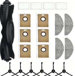 21-delige accessoireset voor Tapo RV30 Max Plus/ RV30 Max/ RV20 Max Plus/RV20 Max stofzuiger - 1 hoofdborstel, 4 filters, 4 dweilpads, 6 stofzakken, 6 zijborstels, vervangingsonderdeel voor Tapo RV30 Max Plus — thumbnail 1