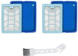 Geschikt voor Philips FC9732 FC9728 FC9735 Stofzuiger Accessoires - HEPA Filter Set Met Voorfilter & Uitfilter - Vervangings 滤芯 Met Reinigingsborstel — thumbnail 1