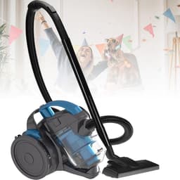 Krachtige Cilinderstofzuiger - Zakloze Stofzuiger - Thuis Reinigen - Eenvoudig Leegbaar - 1.5 Liter - Blauw — thumbnail 1