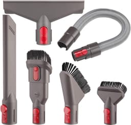 Accessoirepakket voor Dyson Gen5, V15, V12, V8, V11, V10 en V7 (Absolute, Detect, Animal, Outsize) – Vervangende borstels en opzetstukken voor draadloze steelstofzuigers — thumbnail 1