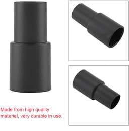 Dailygoods - Vacuümreiniger Slangadapter - Universele Zuiging - Kunststof Converter - Zwart - Adapter Mondbuis - Geschikt voor 32mm naar 35mm — thumbnail 1