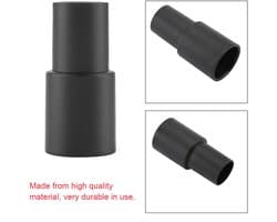 Dailygoods - Vacuümreiniger Slangadapter - Universele Zuiging - Kunststof Converter - Zwart - Adapter Mondbuis - Geschikt voor 32mm naar 35mm