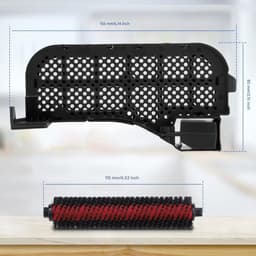 GELLDG Stofzuigeronderdelen - 3 Stuks - Reinigingsborstels en Waterfilter - Geschikt voor Roborock S8 MaxV Ultra/S8 Pro Ultra - Efficiënte Reiniging - Inclusief 2 Borstels en 1 Waterfilter — thumbnail 2