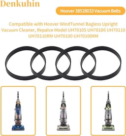 Stofzuiger Riemen - Vervangende Onderdelen - Stofzuigen - Duurzaam Rubber Materiaal - 4 stuks - Zwart — thumbnail 5