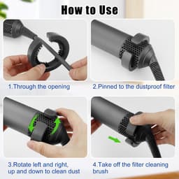 Vt products - Filter Reinigingsborstel - Dyson Airwrap Accessoire - Zacht en Efficiënt - Haarstyler Onderhoud - Reinigingsoplossing - Geschikt voor Ai — thumbnail 5
