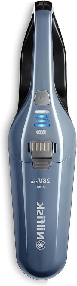 Kruimeldief - Handstofzuiger Draadloze stofzuiger - Snelle schoonmaak - Zakloos ontwerp - 28 Volt - Blauw — thumbnail 1