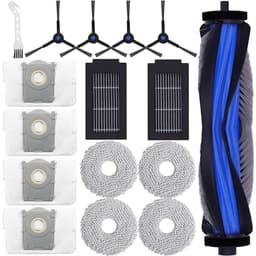 16stuks - stofzuiger - Accessoires gescht voor Ecovacs Deebot T50 Pro Omni / T50 Omni /T50 Pro stofzuiger - reserveonderdelen - accessoireset 1 hoofdborstel - 2 filters - 4 reinigingsdoeken - 4 stofzakken - 4 zijborstels - 1 Zwanenhalsborstel — thumbnail 1