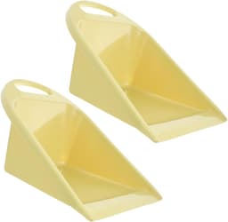 Stoffer Blikset - Handveger Set - Snel Opruimen - Ergonomisch Ontwerp - 28 x 22 x 145 cm - Geel — thumbnail 1
