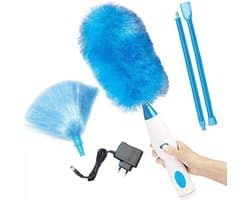 Elektrische Stoffer - Draadloze Schoonmaker - Stofvrij Huis - 360 Graden Rotatie - 450 Gram