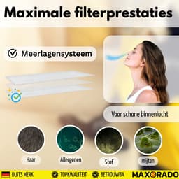 Maxorado Stofzuigerzakken 20 Stuks geschikt voor Kärcher KFI 487 WD4 WD5 WD6 MV4 MV5 MV6 – Sterke Vliesfilterzakken voor Nat en Droogzuiger – Alternatief voor 2.863-006.0 — thumbnail 2
