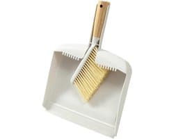 Mini Bezem Stoffer - Kleine Schoonmaakset - Tafelblad Schoonmaken - Ergonomisch Houten Handvat - Compact Ontwerp - Niet Gespecificeerd