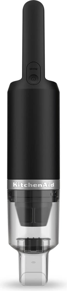 Draadloze handstofzuiger - KitchenAid Go - Vaatwasserbestendige stofbak - 2-in-1 opzetstuk voor moeilijk bereikbare plaatsen - zonder batterij - Matt Zwart — afbeelding 1