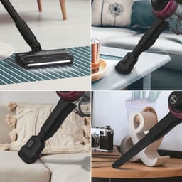 Hoover HF410H 011 Steelstofzuiger Batterij/Accu Droog Micro Zakloos 0,4 l 240 W Magenta 2,5 Ah — thumbnail 4