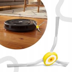 2x Zijborstel voor iRobot Roomba 980 Stofzuigerrobot - Vervangend Onderdeel — thumbnail 4