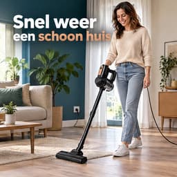 Cheqo® Steelstofzuiger met Snoer - 3-in-1 Handstofzuiger en Stofzuiger zonder Zak - Kruimeldief - Cycloonstofzuiger met HEPA Filter - Telescopische Steel - Stofzuiger met Draad voor Huisdieren - Zakloze Stofzuiger voor Auto - Vloerborstel - 600W — thumbnail 5