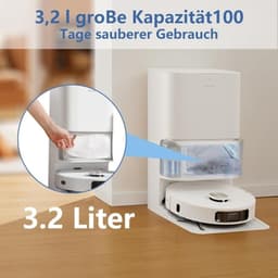 14 stofzuigerzakken voor Dreame L10s Ultra Gen 2/Gen 3, L40s Pro Ultra, X40/X50 Ultra Complete, X20/X30/X50, Aqua10 Ultra, Mova P50/Z60/P10/E30/V50 robotstofzuiger, 3,2 L — thumbnail 1