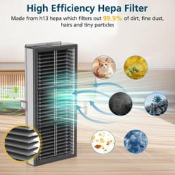 21 stuks vervangingsset voor Dreame L10s Ultra Gen 2 | L10s Pro Ultra Heat / X30 Ultra / L40 Ultra AE & CE / D30 Ultra - robotstofzuiger - 2 hoofdborstels, 4 dweilpads, 6 stofzakken, 2 filters, 6 zijborstels, 1 reinigingsgereedschap — thumbnail 5
