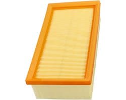 vhbw 2x plat geplooid filter L - M, vervanging voor Kärcher 6.904-156.0, 6.904-068.0 voor stofzuigers