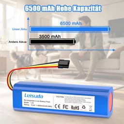 Stofzuigeraccu - 6500 mAh - 14,4 V - Lithium-ion — thumbnail 2