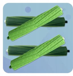 2x rubberen kopborstelset voor iRobot Roomba E5, E6, E7, I7 — thumbnail 2