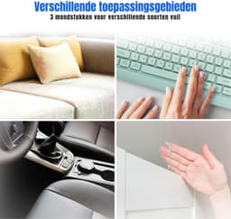 MMP® Steelstofzuiger met snoer - Steelstofzuiger - Stofzuiger - Zwart - ‎31cm x 35cm x 25cm — thumbnail 5