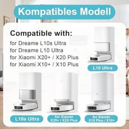 Accessoires voor Xiaomi X20 Plus/Dreame L10s Ultra, reserveonderdelen voor Xiaomi X10+ / S20 / L10 Ultra, accessoireset, 6 stofzakken, 4 dweilpads, 1 hoofdborstel, 4 filters en 4 zijborstels — thumbnail 1