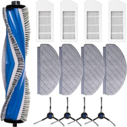 onderhoudsset robotstofzuiger - Geschikt voor ECOVACS DEEBOT N20 - N20 PLUS - N20 PRO PLUS - Vervangende onderdelen set - Stofzuiger Accessoires - met rolborstel, Zijborstels, hepa filter en Dweilpads - 13 stuks — thumbnail 1