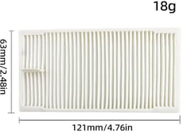 Vervangende onderdelen - geschikt voor Eureka E10s - E20 Plus - Stofzuiger Onderdelen - stofzuigeronderdelen - stofzuiger zonder zak - stofzuigerzakken - vacuum cleaner - 11 stuks — thumbnail 2
