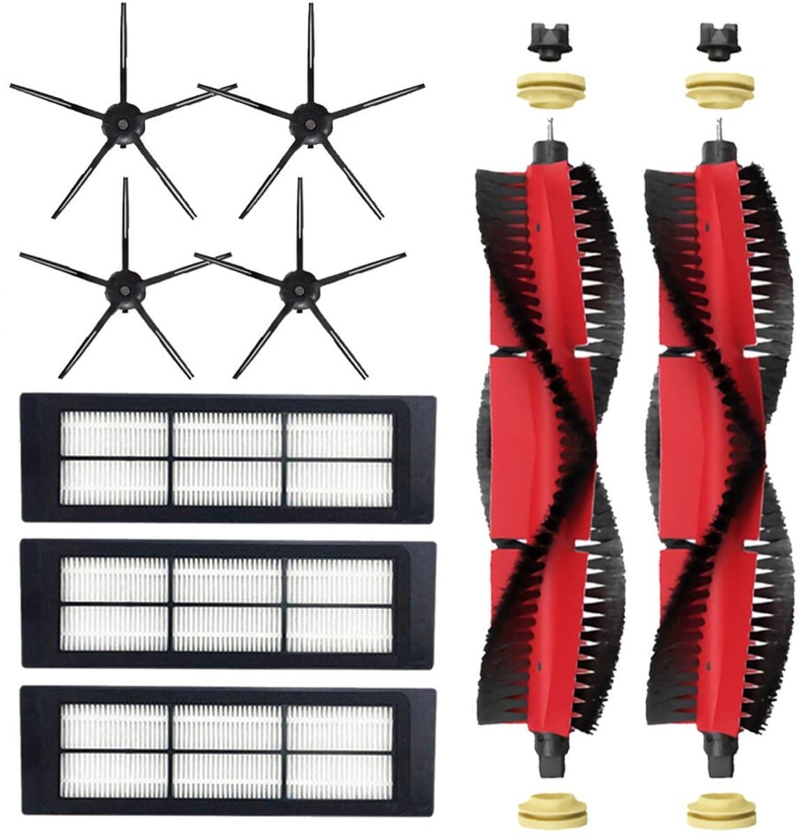 Geschikt voor Vervangende kit Geschikt voor Roborock S6/S5 MAX S50 S51 S60 T6 stofzuigeronderdelen en accessoires — afbeelding 1
