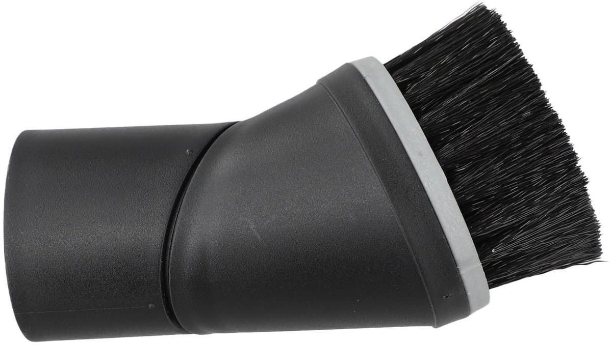 Stofzuiger Plumeau - Ø35mm - Geschikt voor Miele - stofzuigermond - Opzetborstel - Plumeau Stofzuiger - voor Meubels - Plinten - Gordijnen - Fijn Stof en Haren - zwart — afbeelding 1