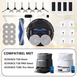 21-Pack Accessoires geschikt voor ECOVACS Deebot T30 PRO OMNI/T30 OMNI Robot Vacuüm — thumbnail 4