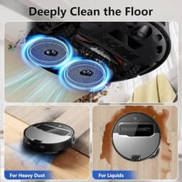 PromoHome 18-delig accessoireset Geschikt voor Roborock Saros Z70 - Vervangende onderdelen set inclusief HEPA-filters, zijborstels, microvezel doekjes, stofzakken en reinigingsgereedschap — thumbnail 4