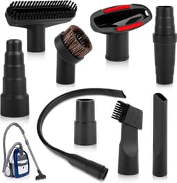 9-delige stofzuigeraccessoires universele mondstukset voor 32 mm en 35 mm — thumbnail 1