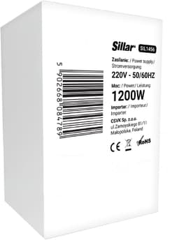 Sillar, stofzuigermotor 1200W H175 - 2-turbine - vervanging - geschikt voor industriele stofzuiger Karcher PUZZI NT Philips TRIATHLON Rowenta Bosch Starmix - 220V - 50/60Hz — thumbnail 4
