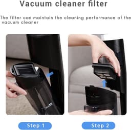 6 stuks - Vervangingsfilters voor stofzuigers - geschikt voor Tineco iFloor 3 - Floor One S3 - iFloor 3 Breeze Complete - Floor One S3 Breeze draadloze nat- en droogstofzuiger - met reinigingsborstel — thumbnail 4