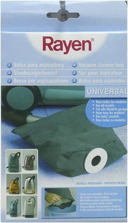 Stofzuigerzak nylon/klittenband 32 x 26 x 8 cm blauw — thumbnail 3