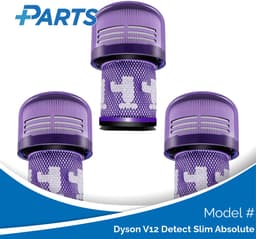 Dyson V12 Detect Slim Absolute Filters (3 Stuks, Plus.Parts® alternatief voor 971517-01) — thumbnail 1