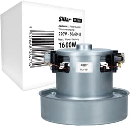 Sillar, stofzuigermotor - motor voor stofzuiger 1600W - enkele turbine - vervanging - geschikt voor LG Zelmer Bosch Samsung Meteor stofzuigers - 220V - 50/60Hz — thumbnail 1