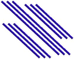 Plus.Parts® Zachte Pluche Strips geschikt voor Dyson Zachte Rolreiniger/Reinigingskop (V6, V7, V8, V10 en V11) - 3 Sets!