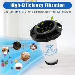 JGS Premium - Filter Vervanging Pre-Filter Rowenta Stofzuiger Onderdeel ZR009010 — thumbnail 5