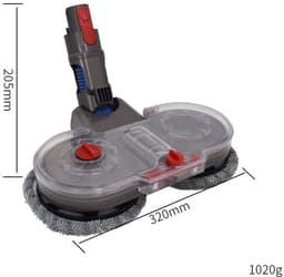Accessoires Geschikt voor elektrische dweilmachines van Dyson V7-V11, dweilaccessoireset, inclusief 6 dweilpads en 1 borstelkop. — thumbnail 2