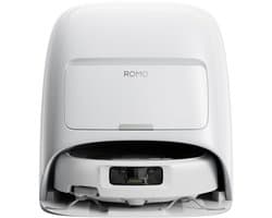 DJI Romo A (Water Tank Version) - Robotstofzuiger met dweilfunctie - Geschikt voor huisdierharen - 25.000 Pa zuigkracht - Obstakeldetectie op millimeter niveau - Transparant design
