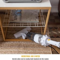 Core® Steelstofzuiger met snoer - Steelstofzuiger - Stofzuiger - Wit - ‎56cm x 15cm x 15cm — thumbnail 5