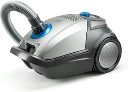 Stofzuiger met zak 700W Krachtige Zuigkracht 4 Liter Inhoud Grijs — thumbnail 1
