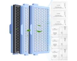 3 STUK(S) Koolstof Filter - Geschikt voor Miele - Vervangt SF-HA 50 - Hepa Airclean 50 Filter - COMBIDEAL
