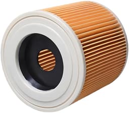 Filter - Geschikt voor Kärcher WD1, WD2, WD3 en A-serie - 5-cartridge filter - Geel - Afmetingen: 11,3 x 12 cm — thumbnail 4