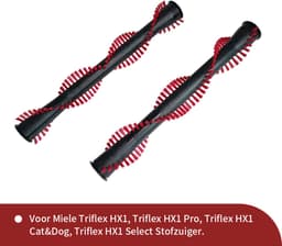 Replacements® Borstels geschikt voor Miele Triflex HX1 - 2 stuks — thumbnail 1