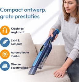 BOLLIT Kruimeldief Pro Draadloos 250W – 22Kpa Zuigkracht – Krachtige Handstofzuiger - 3 Zuigstanden – Tot 40 Min – Kruimelzuiger Snoerloos - Stofreiniger - Autostofzuiger - Air Duster — thumbnail 5