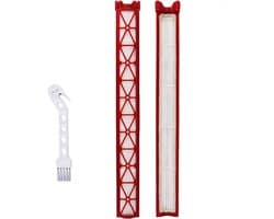 2 stuks - Geschikt voor Dyson Pencilvac Fluffycones/SV50 - Stofzuigeraccessoires - accessoires en opzetstukken - filter element - filter- borstel